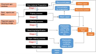 Synthetic Organic Compounds From Paper Industry Wastes: Integrated Biotechnological Interventions